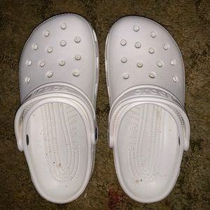 White Crocs